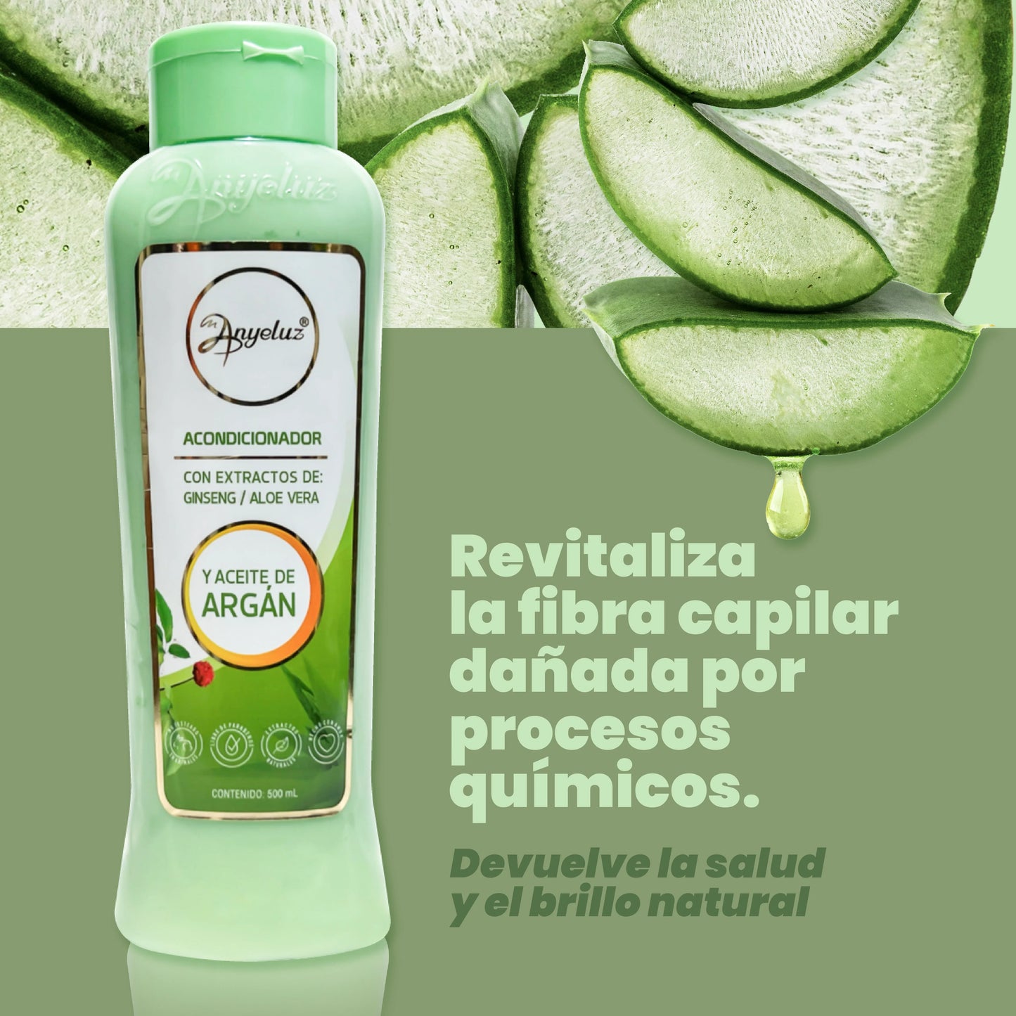 Acondicionador de Argán y Aloe Vera Anyeluz