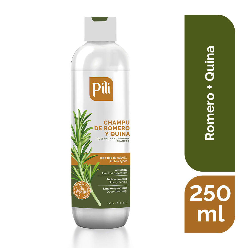 Shampoo de Romero y Quina 250 ml Pili