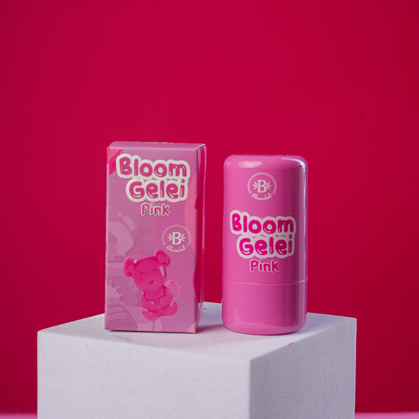 Rubor tinta en Gelatina Bloom gelei Bloomshell