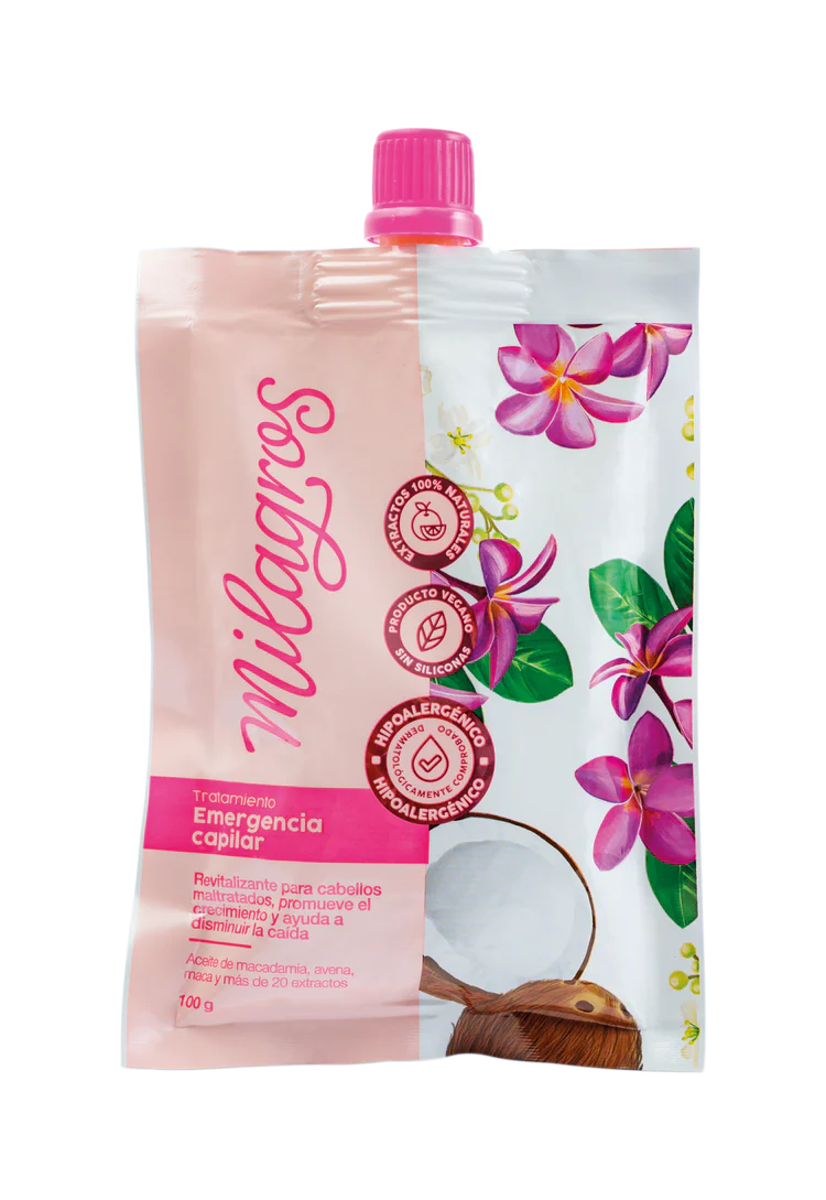 Doypack Tratamiento Emergencia Capilar 100g Milagros