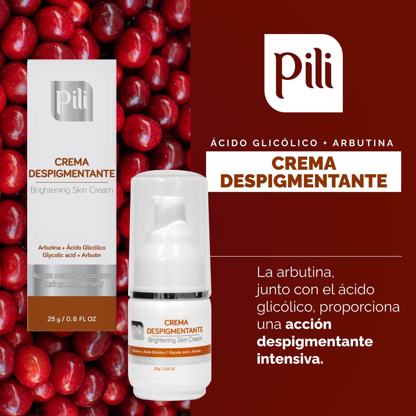 Crema Despigmentante Pili