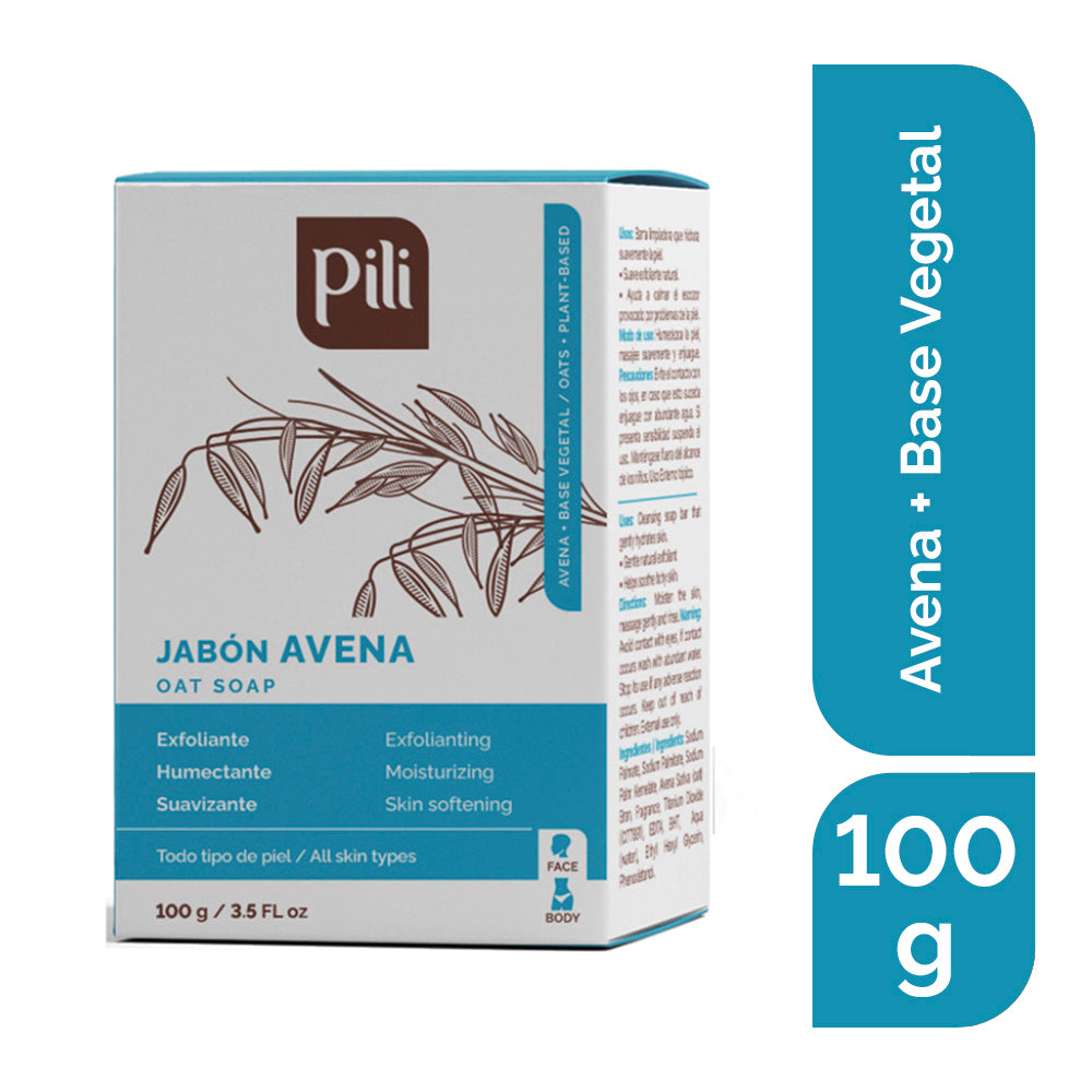 Jabón de Avena Pili