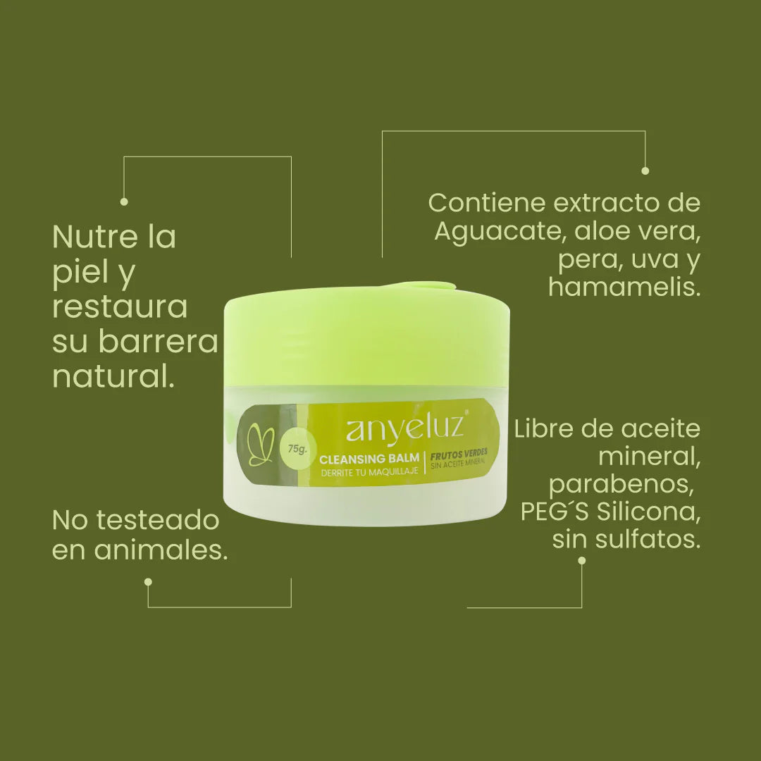 Desmaquillador Frutos Verdes (Cleansing Balm) Anyeluz