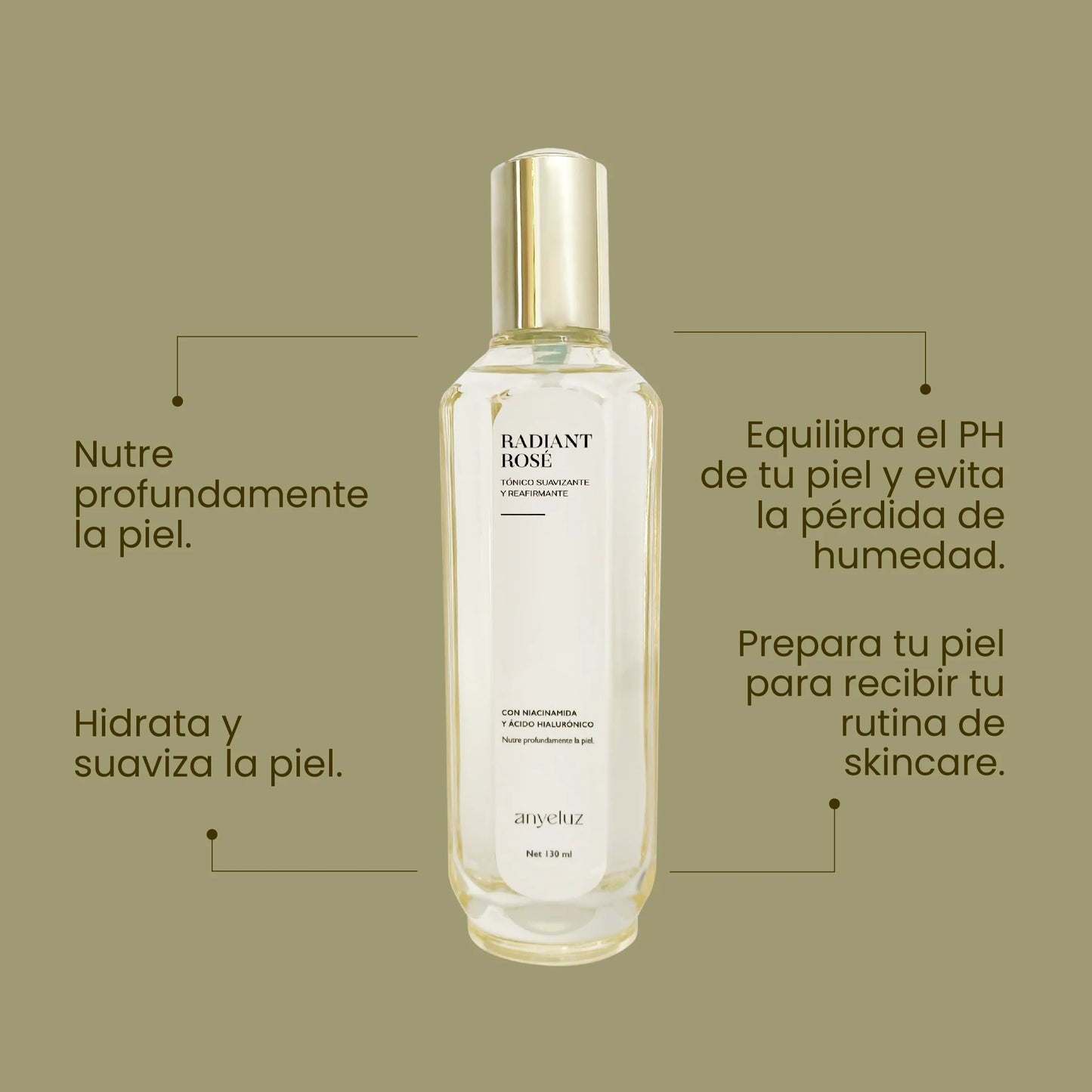 Tónico Suavizante y Reafirmante Radiant Anyeluz