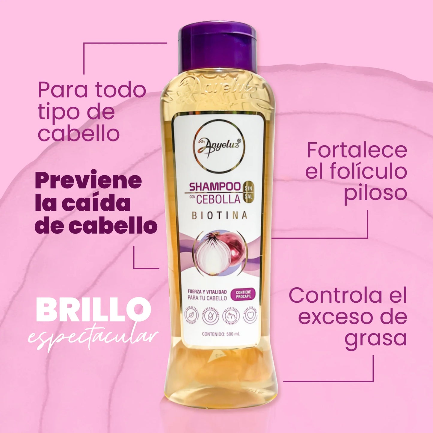 Shampoo de cebolla Anyeluz