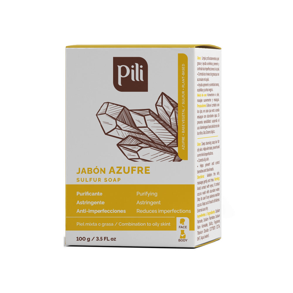 Jabón de Azufre Pili