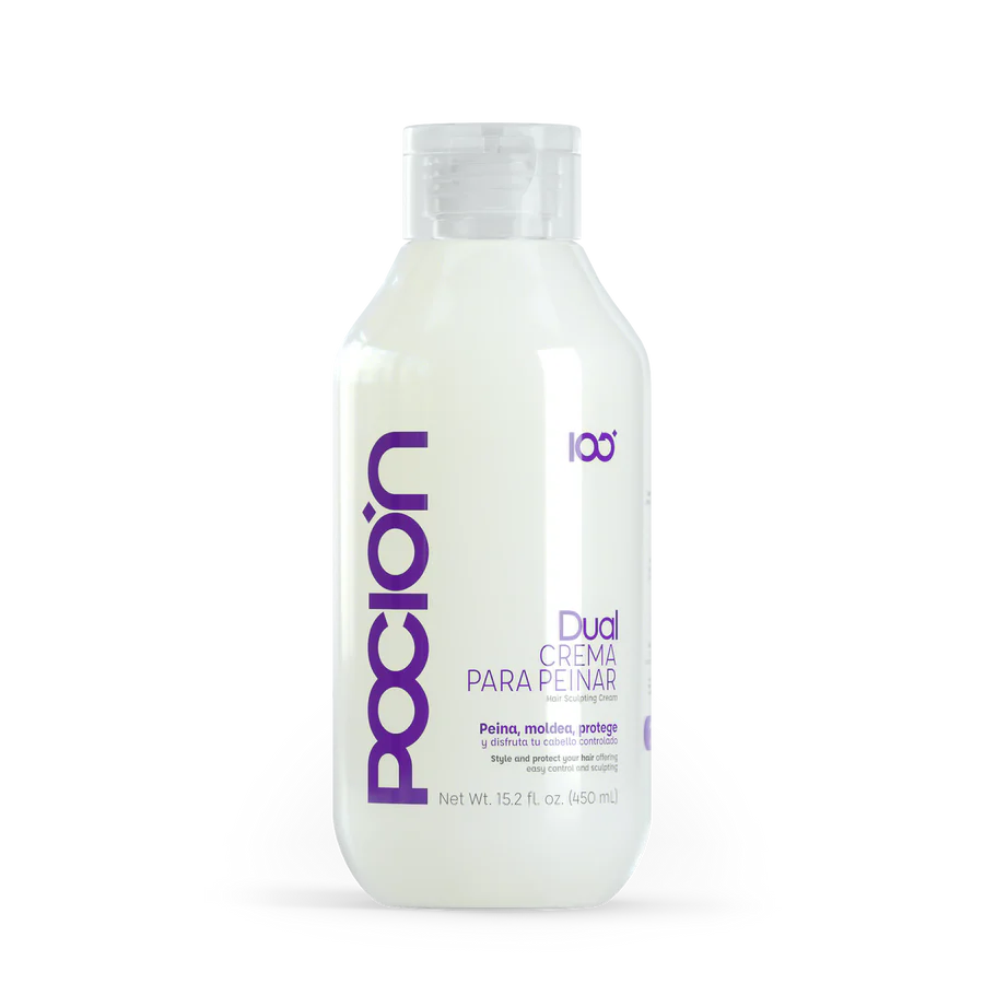 Dual Crema para Peinar de Reparación poción
