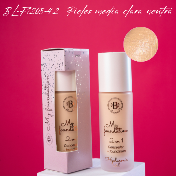 Base Líquida My foundation 2 en 1 Bloomshell
