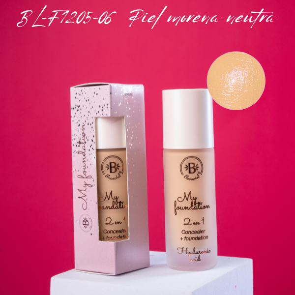 Base Líquida My foundation 2 en 1 Bloomshell