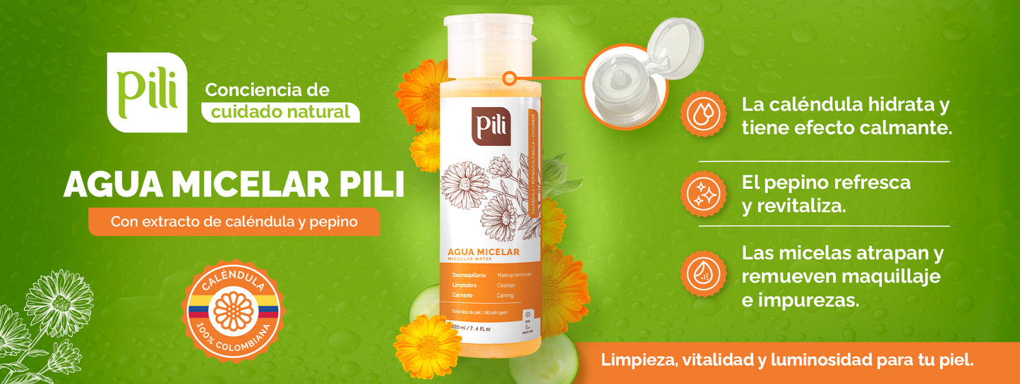 Agua Micelar Pili