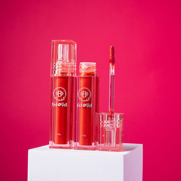Brillo Labial Velvet 2 en 1 Coreano Bloomshell