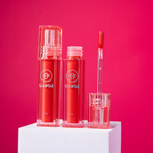 Brillo Labial Velvet 2 en 1 Coreano Bloomshell