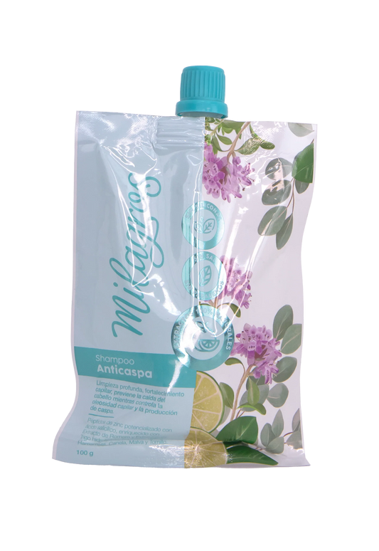 Doypack Shampoo Anticaspa 100g Milagros