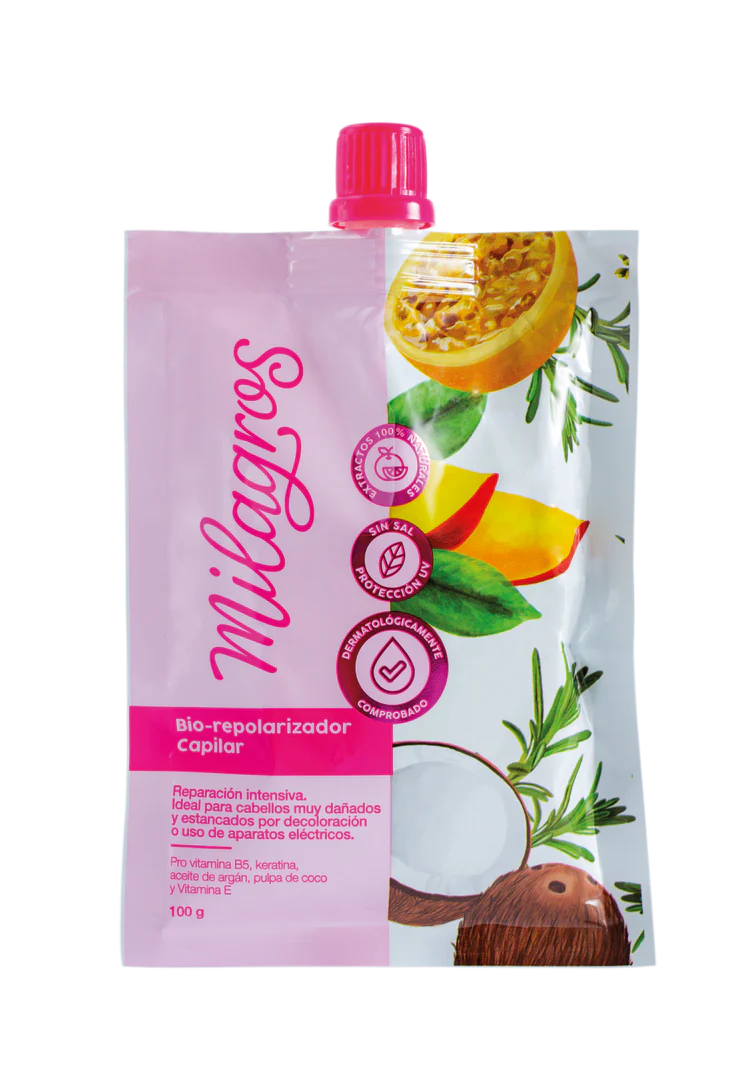 Doypack Bio Repolarizador Capilar 100g Milagros