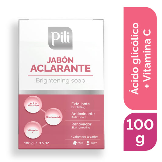 Jabón aclarante Pili