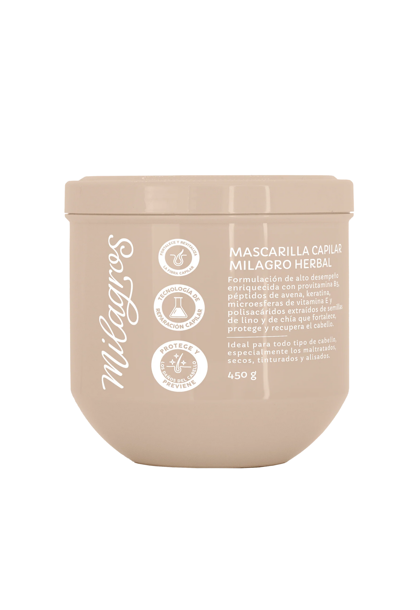 Mascarilla Capilar Milagro Herbal Milagros