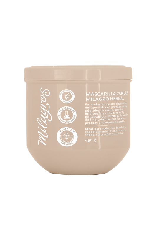 Mascarilla Capilar Milagro Herbal Milagros