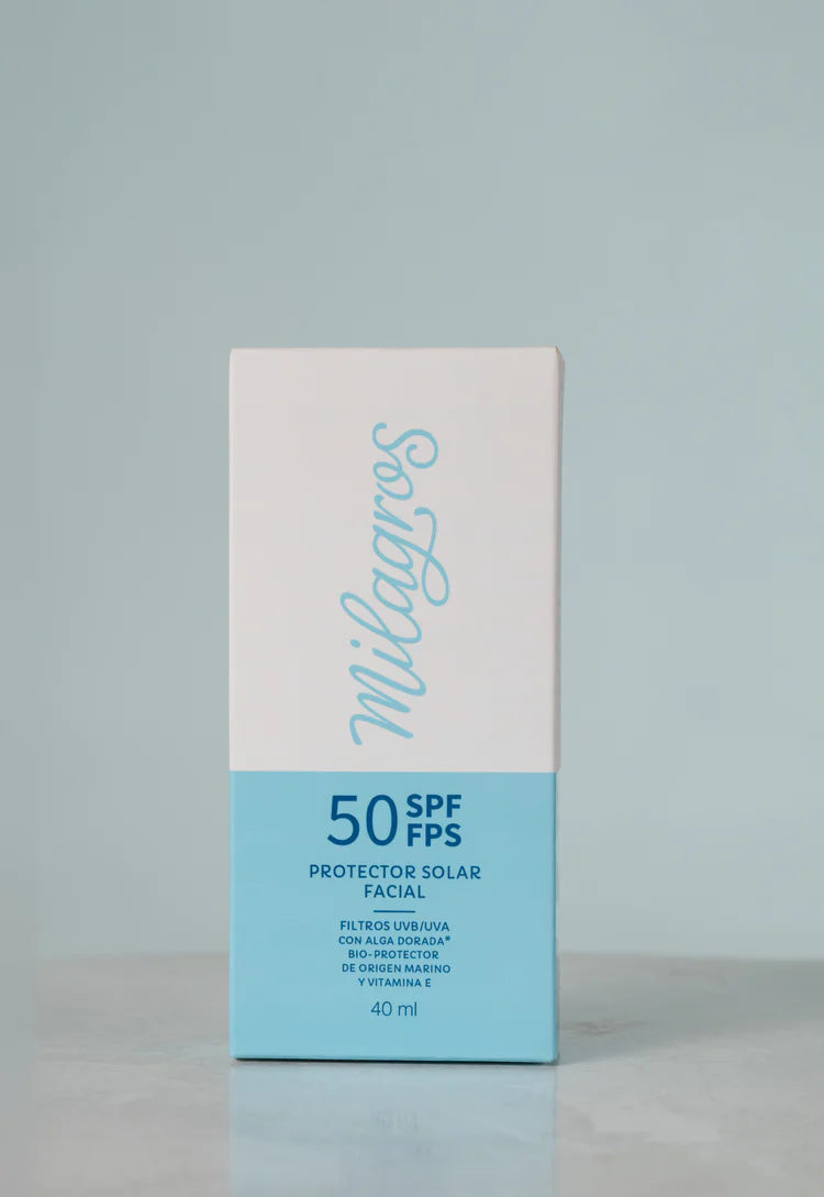 Protector Solar Facial sin Color Milagros