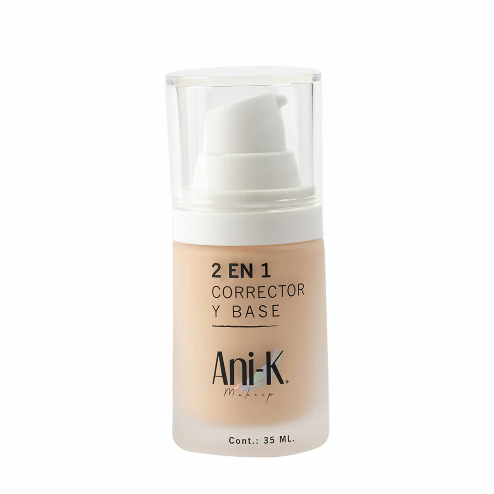 Base Líquida 2 en 1 Corrector + Base Bonita Ani-k