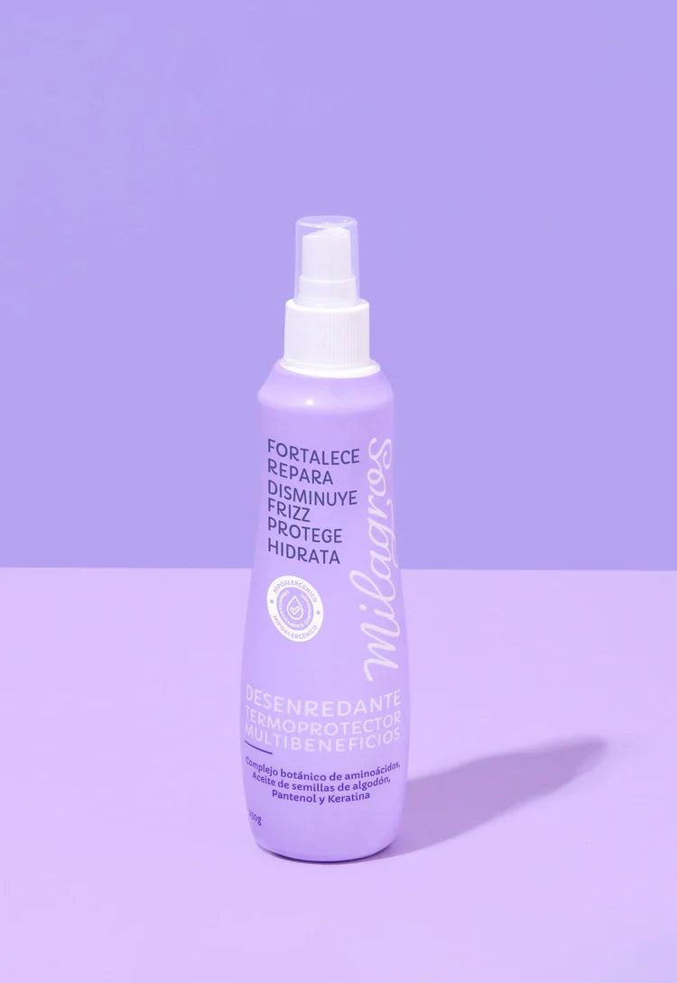 Desenredante Termoprotector Multibeneficios Milagros