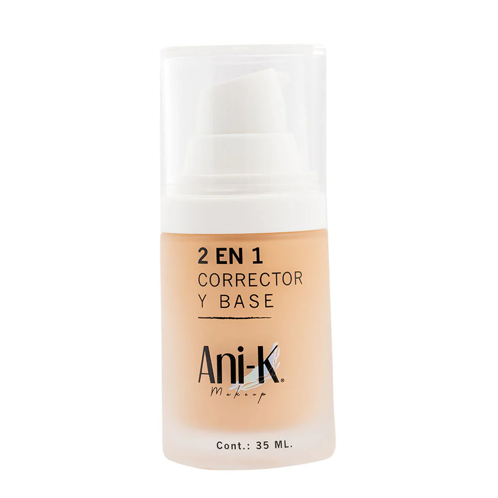 Base Líquida 2 en 1 Corrector + Base Bonita Ani-k