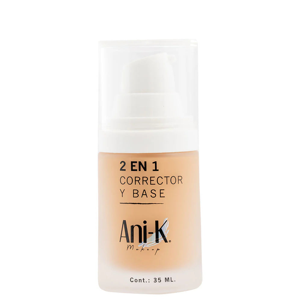 Base Líquida 2 en 1 Corrector + Base Bonita Ani-k