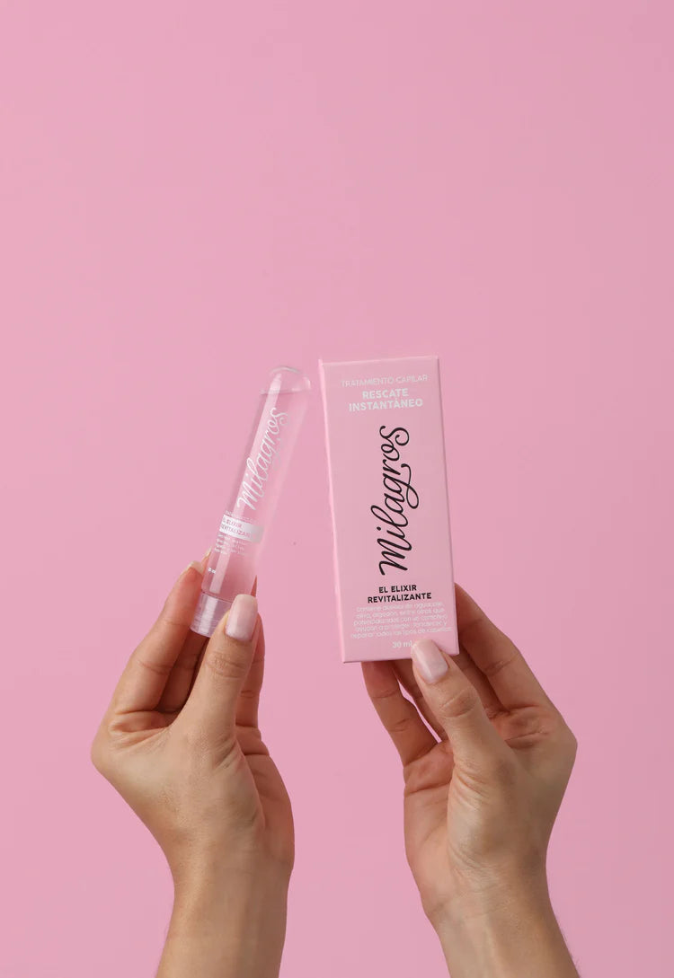 Tratamiento Capilar Rescate Instantáneo "El Elixir Revitalizante" Milagros