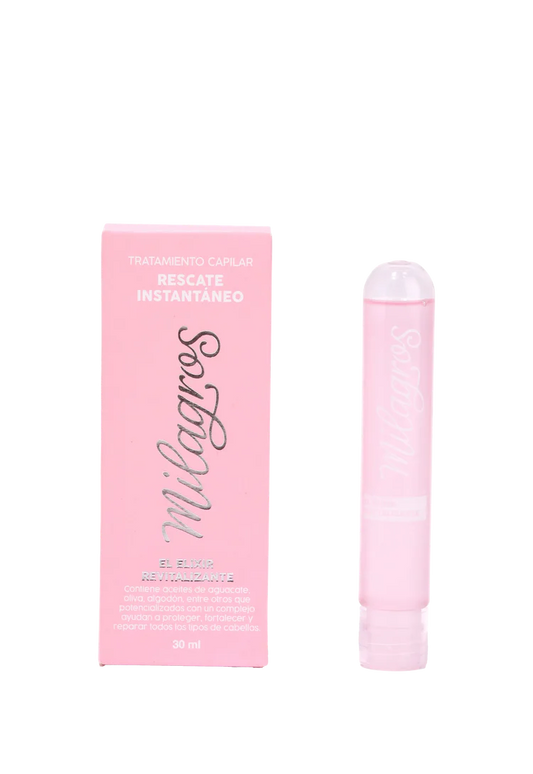 Tratamiento Capilar Rescate Instantáneo "El Elixir Revitalizante" Milagros